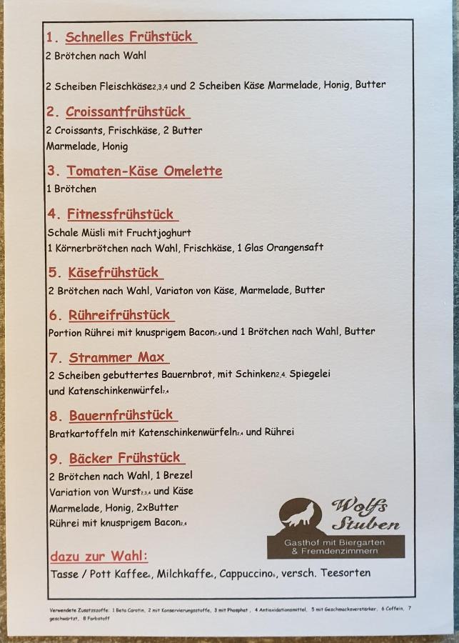 Gasthof Wolfs Stuben Reichenbach an der Fils Exterior photo